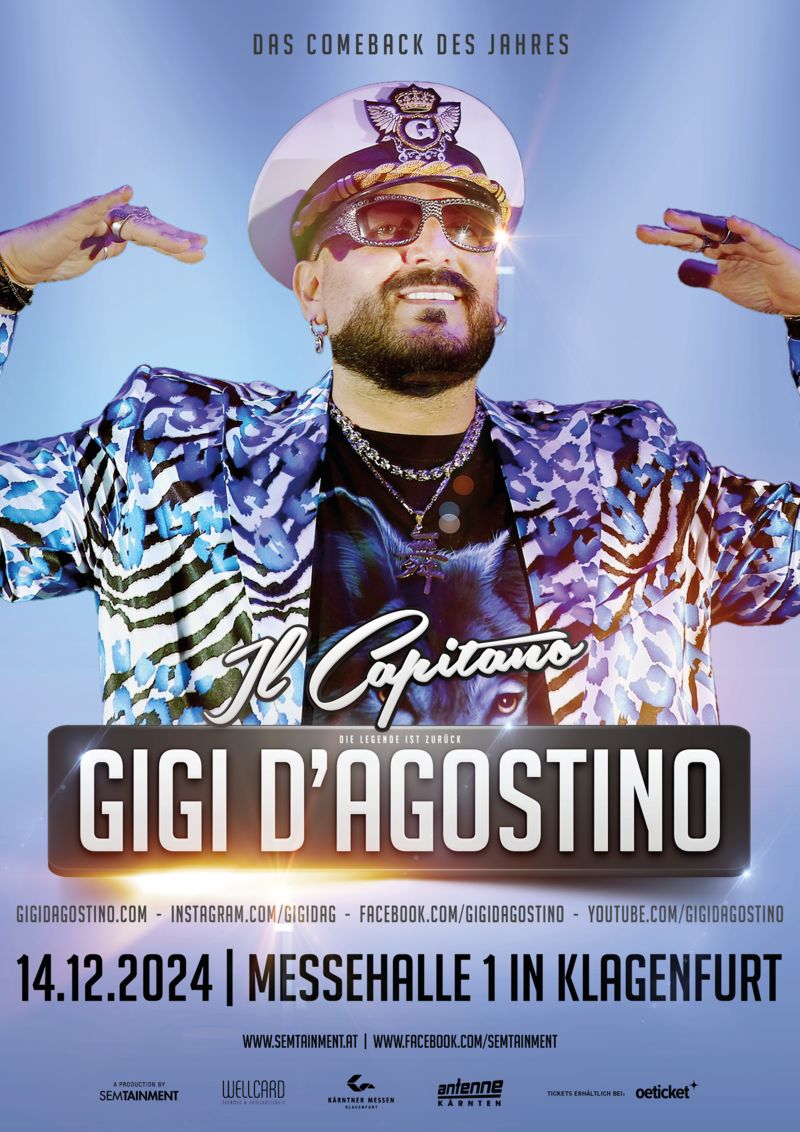 Gigi D´Agostino • Klagenfurt